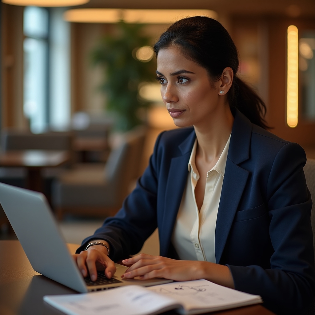 Professionista che organizza le proprie conoscenze