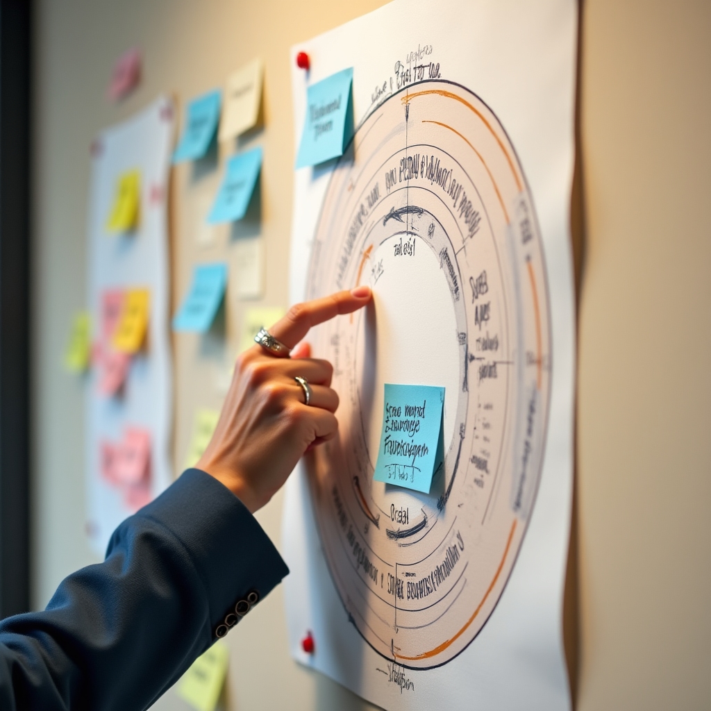 Schema visivo del framework di gestione delle conoscenze